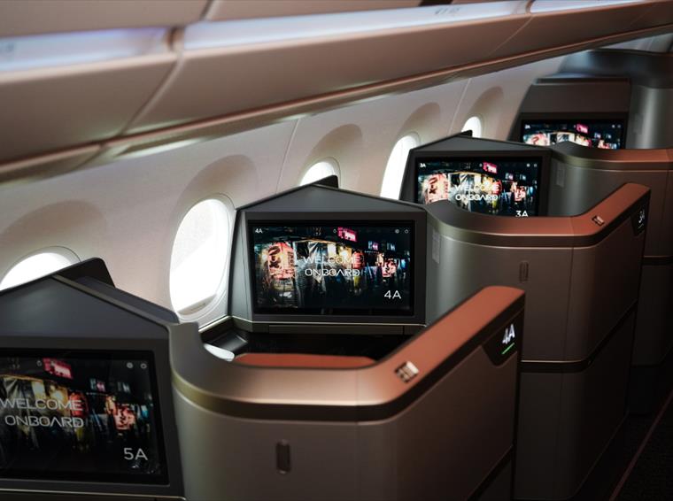 STARLUX A350 Business Class seats