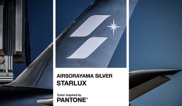 Official image for STARLUX AIRSORAYAMA × Pantone