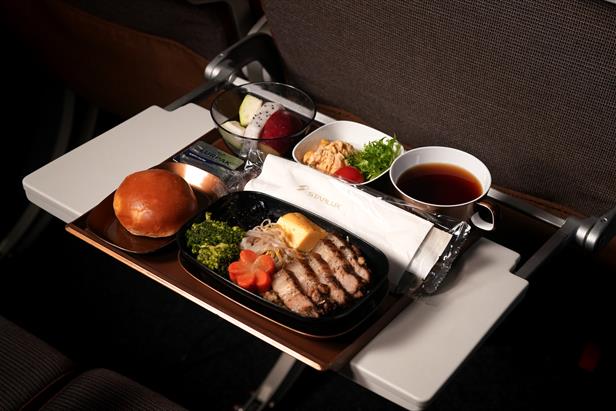 台湾スターバックス 2026 スターラックス航空 機内食カート型収納ボックス 台湾スターバックス 2026 スターラックス航空 機内食カート型収納