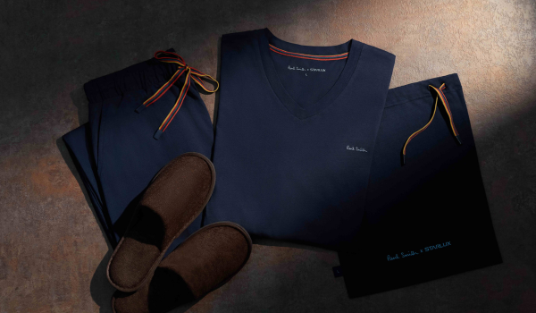 STARLUX × Paul Smith Business Class Loungewear official collaboration image