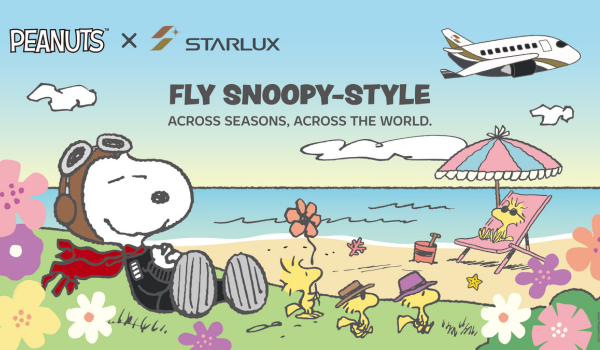 STARLUX × SNOOPY Themed Flights 2026 in Global